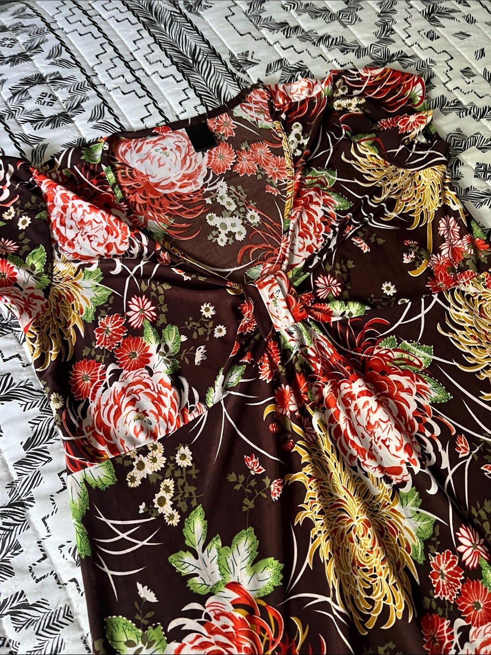 Floral Dress Size M - Picture 3 of 6